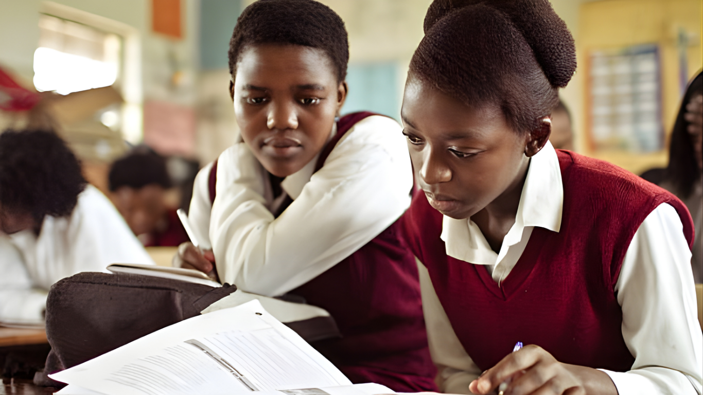 Students at the Command Day Secondary School session