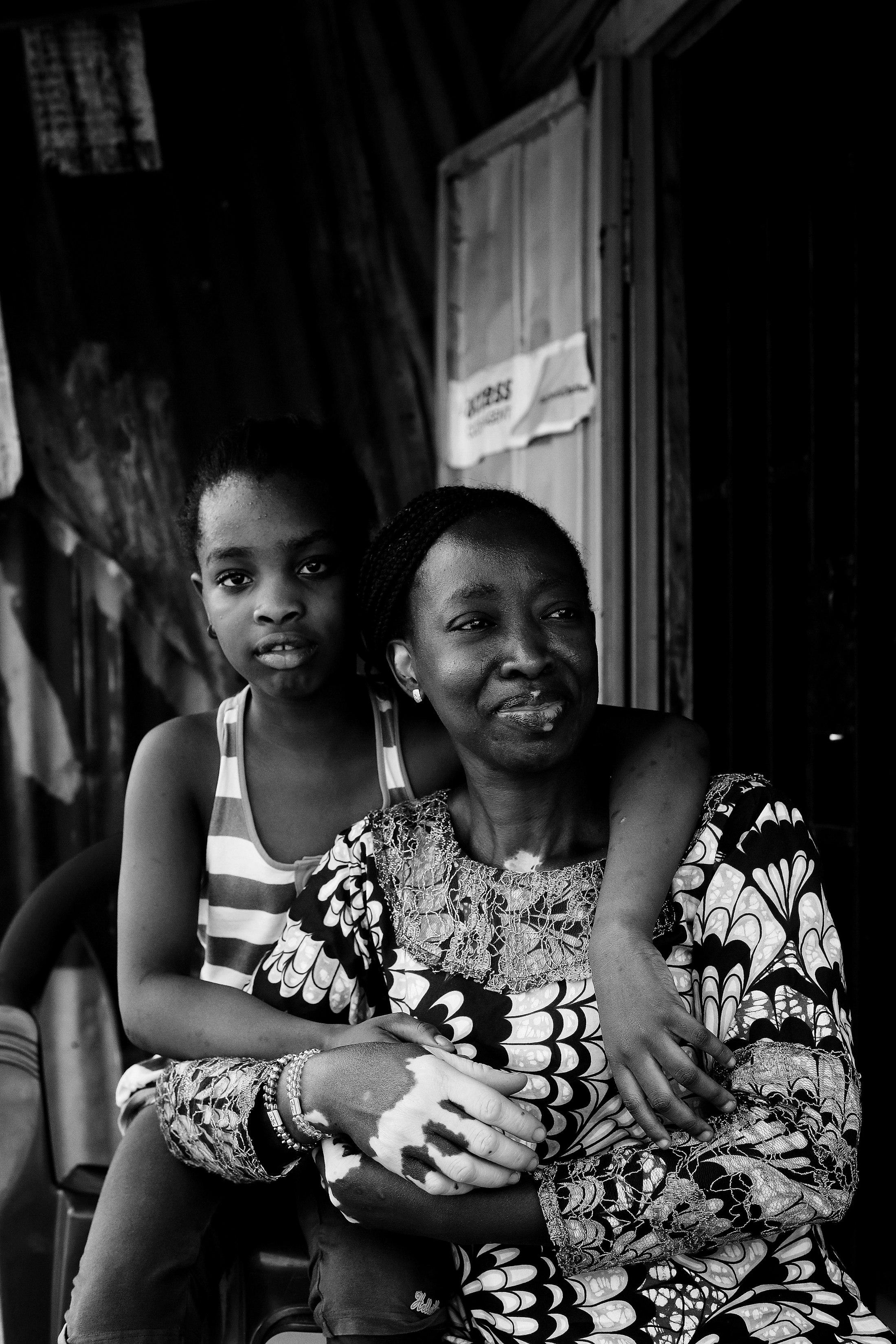 A younger and an older Nigerian woman together